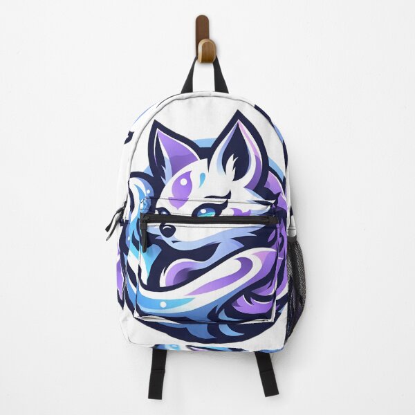 Item preview, Mystic Kitsune Spirit | Neon Fox Fantasy Emblem designed and sold by Dyan4.