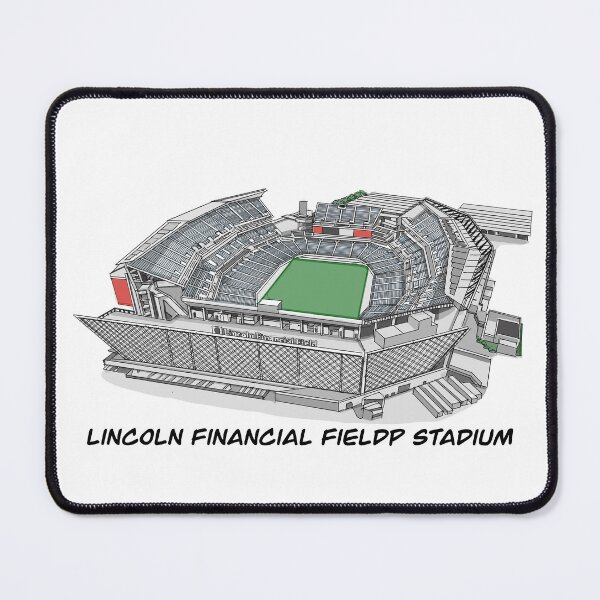 Item preview, Drawing/Sketching Lincoln Financial Stadium designed and sold by GaalArt.