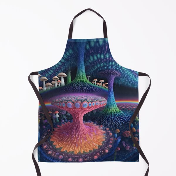 Item preview, Psychedelic Mushroom Space designed and sold by AuroraXGreen.