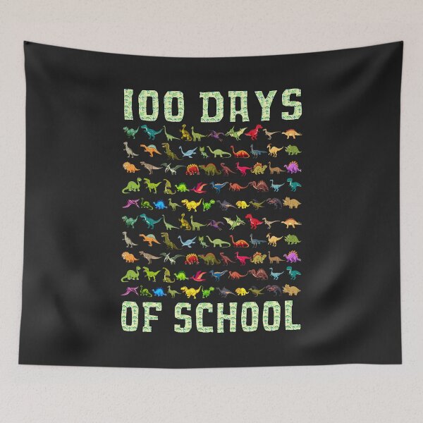 Item preview, 100 Days of School Dinosaur 100 Days Smarter 100th Day Kids   designed and sold by FrankIsabel.
