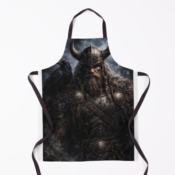 Item preview, Raven Viking Warrior – Odin’s Norse Mythology Dark Fantasy designed and sold by Zen-pattenrs.
