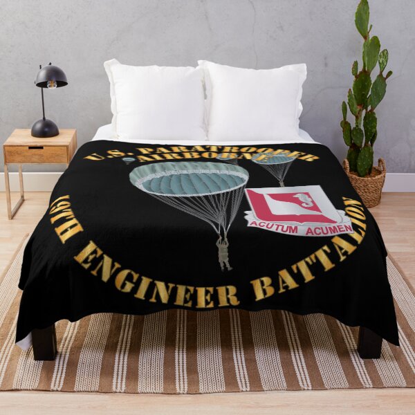 Item preview, Army - US Paratrooper - 19th Engineer Battalion X 300 designed and sold by Military Insignia Products.