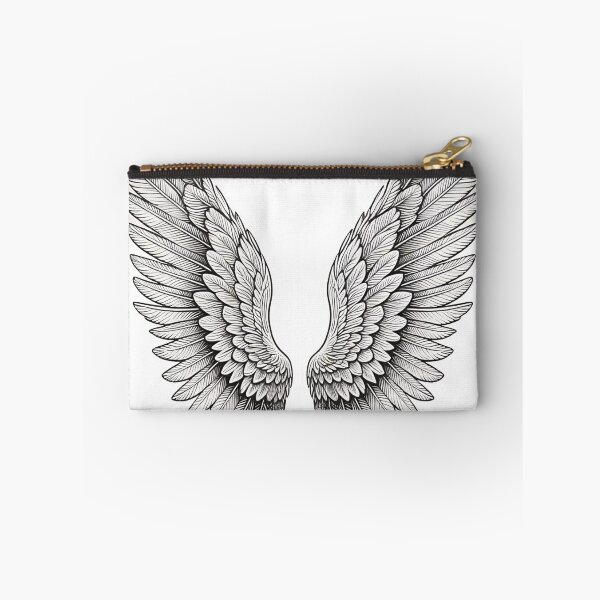 Item preview, Angel Wings Feather Illustration designed and sold by Attivibe-1.
