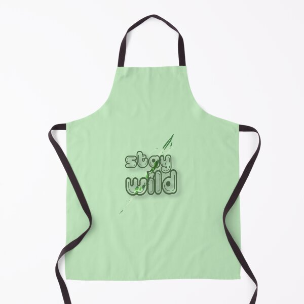 Item preview, Stay Wild – Bold Streetwise Slogan with Green Lightning Bolt designed and sold by ArtGMerch.