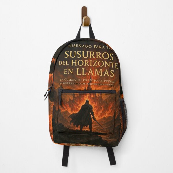 Item preview, Epic Fantasy Notebook – Whispers Between Fire and Ruins designed and sold by Anomaly 404 Error.