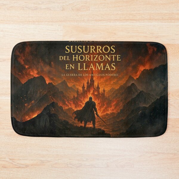 Item preview, Epic Fantasy Notebook – Whispers Between Fire and Ruins designed and sold by Anomaly 404 Error.