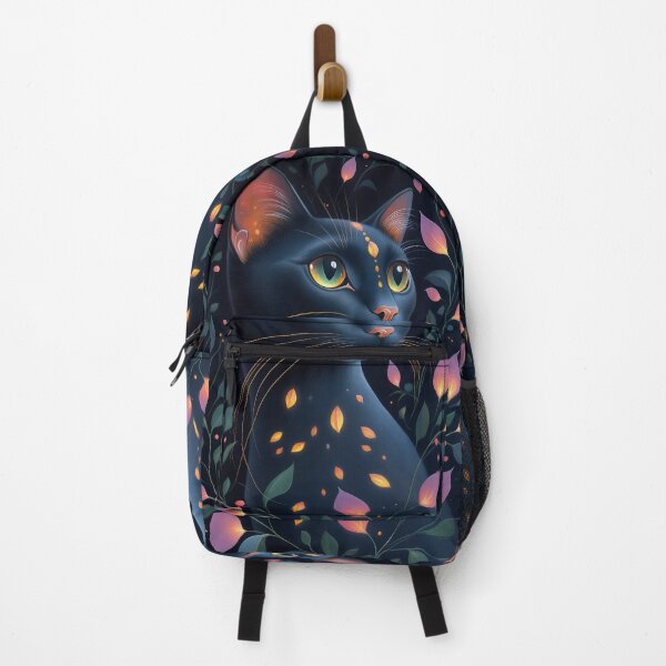Item preview, Bombay Cat Mystic Nature Night Leaves Glow designed and sold by mildaclairmo.