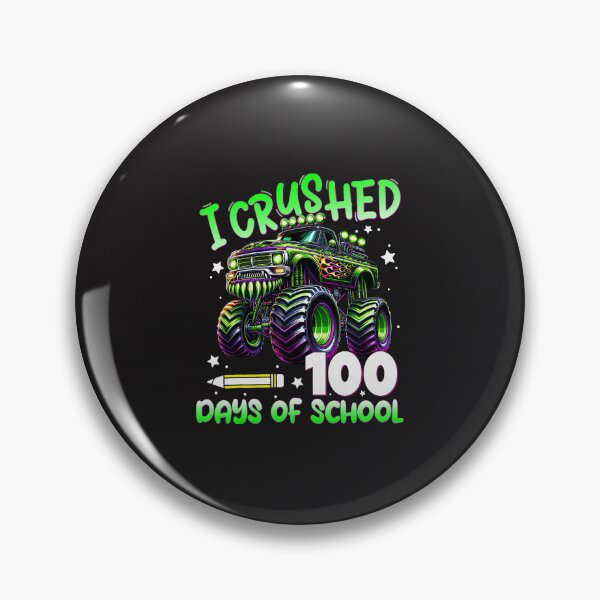 Item preview, I Crushed 100 Days of School Truck 100th Day of School Boys  designed and sold by FrankIsabel.