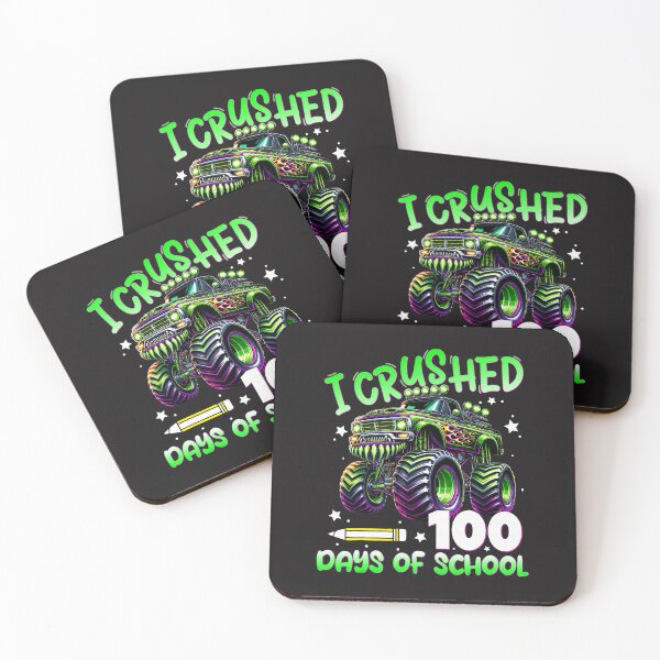 Item preview, I Crushed 100 Days of School Truck 100th Day of School Boys  designed and sold by FrankIsabel.