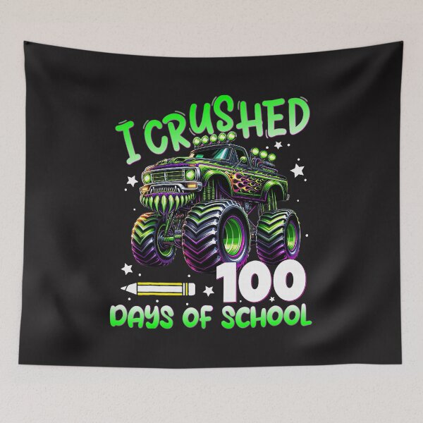 Item preview, I Crushed 100 Days of School Truck 100th Day of School Boys  designed and sold by FrankIsabel.