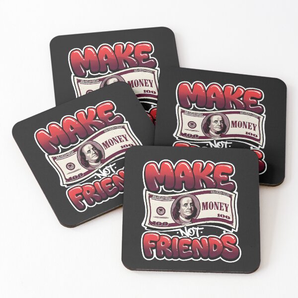 Item preview, Make Money Not Friends Graffiti Hustle designed and sold by AdyKurniawan.