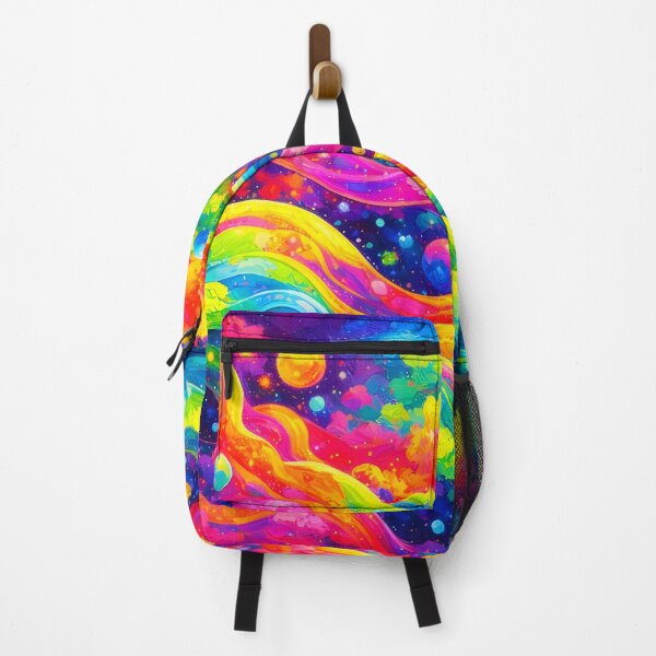 Item preview, Fluorescent Abstract Oil Wave Painting designed and sold by Trove Designs.