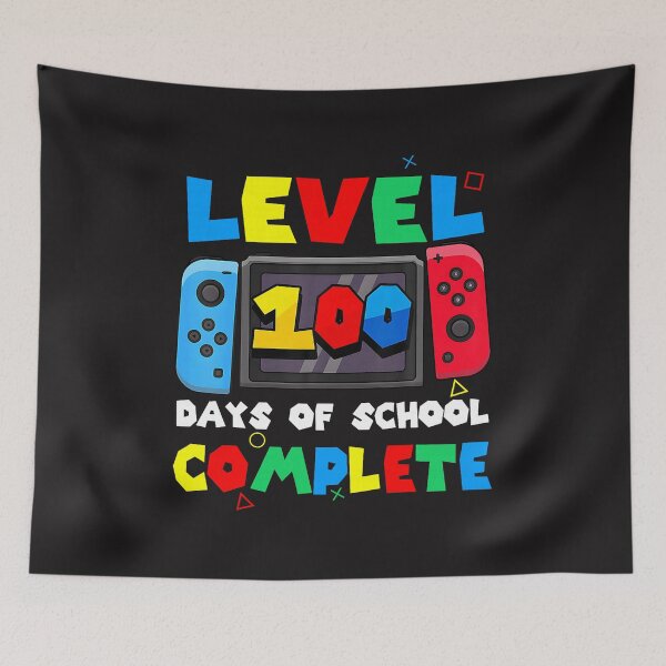Item preview, Level 100 Days Of School Complete Gamer Video Games Boys designed and sold by FrankIsabel.