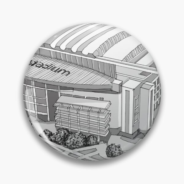 Item preview, Drawing/Sketching NRG Stadium Texas designed and sold by GaalArt.