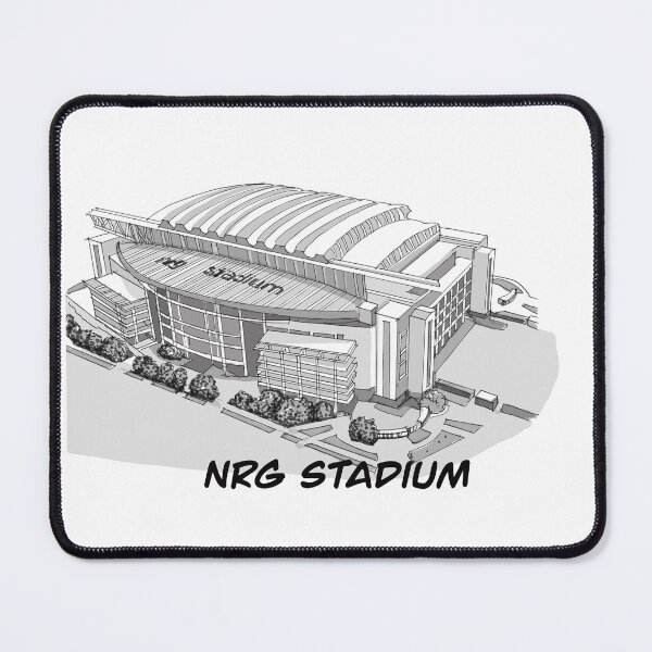 Item preview, Drawing/Sketching NRG Stadium Texas designed and sold by GaalArt.