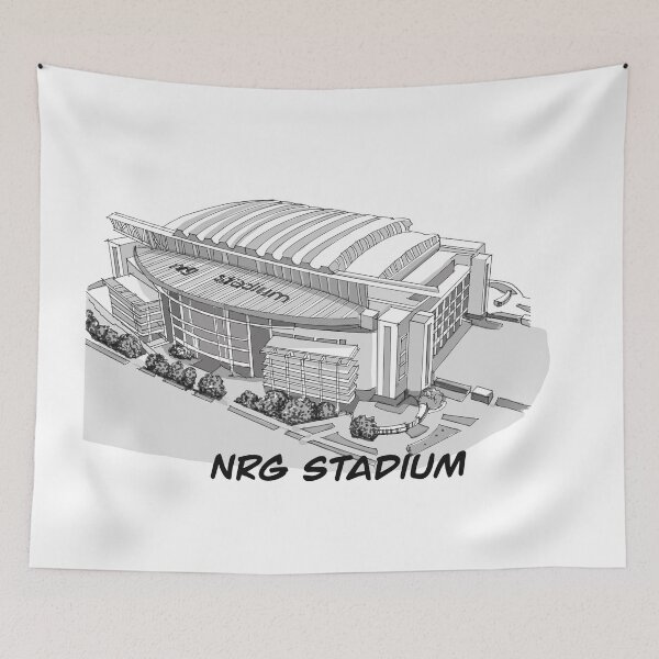 Item preview, Drawing/Sketching NRG Stadium Texas designed and sold by GaalArt.
