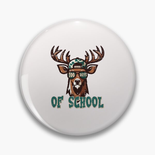 Item preview, 100 Days of School Deer Camo 100th Day Hunting Boys Kids Men  designed and sold by FrankIsabel.