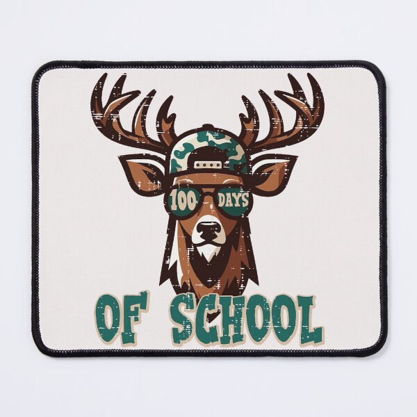 Item preview, 100 Days of School Deer Camo 100th Day Hunting Boys Kids Men  designed and sold by FrankIsabel.