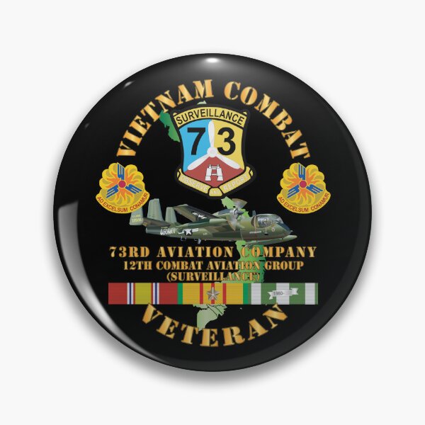 Item preview, Army - Vietnam Combat Vet - 73rd Aviation Company - 12th Combat Aviation Group - VN  SVC X 300 designed and sold by Military Insignia Products.