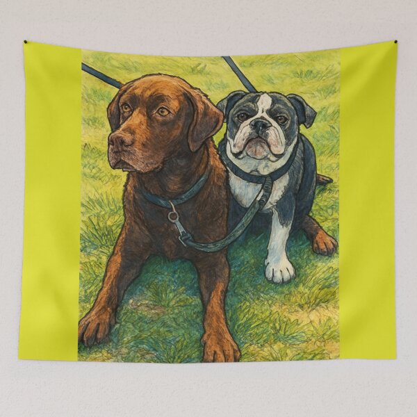 Item preview, Stevie & Athena hanging out designed and sold by Juzzy72.