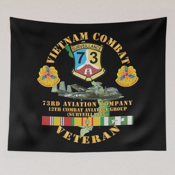 Item preview, Army - Vietnam Combat Vet - 73rd Aviation Company - 12th Combat Aviation Group - VN  SVC X 300 designed and sold by Military Insignia Products.