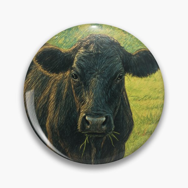 Item preview, Cow eating grass designed and sold by Juzzy72.