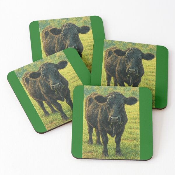 Item preview, Cow eating grass designed and sold by Juzzy72.