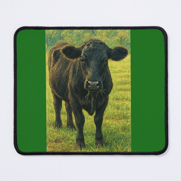 Item preview, Cow eating grass designed and sold by Juzzy72.