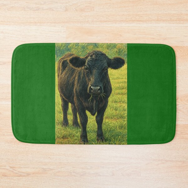 Item preview, Cow eating grass designed and sold by Juzzy72.