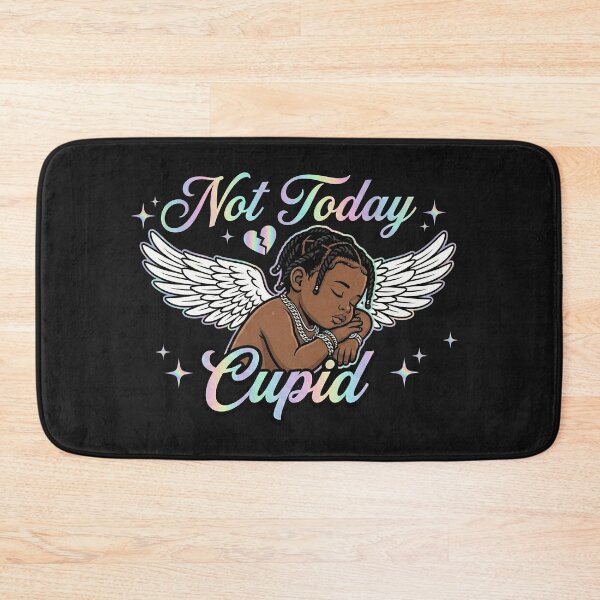 Item preview, Not Today Cupid Black Angel designed and sold by AdyKurniawan.