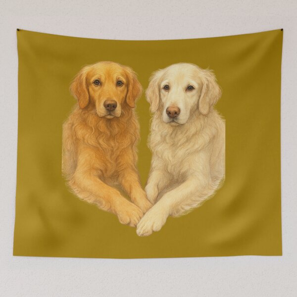Item preview, Two Goldens  designed and sold by Juzzy72.