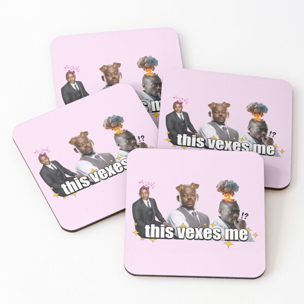 Item preview, This Vexes Me (Pink) designed and sold by JKdigital.