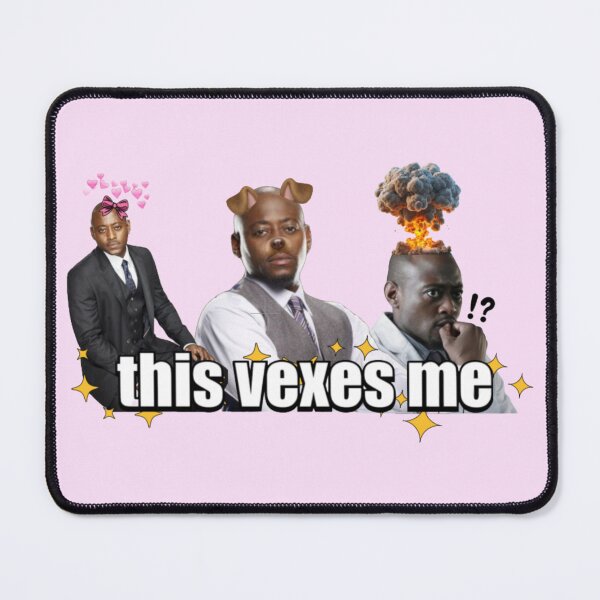 Item preview, This Vexes Me (Pink) designed and sold by JKdigital.