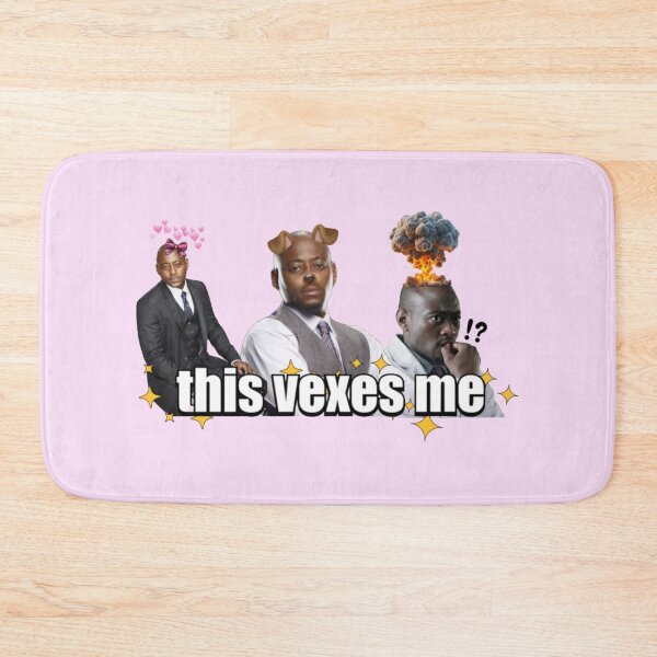 Item preview, This Vexes Me (Pink) designed and sold by JKdigital.