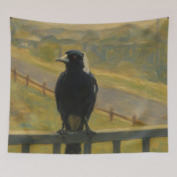 Item preview, Australian Magpie  designed and sold by Juzzy72.