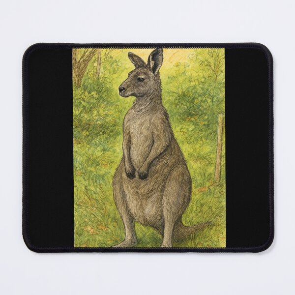 Item preview, Kangaroo in the backyard designed and sold by Juzzy72.