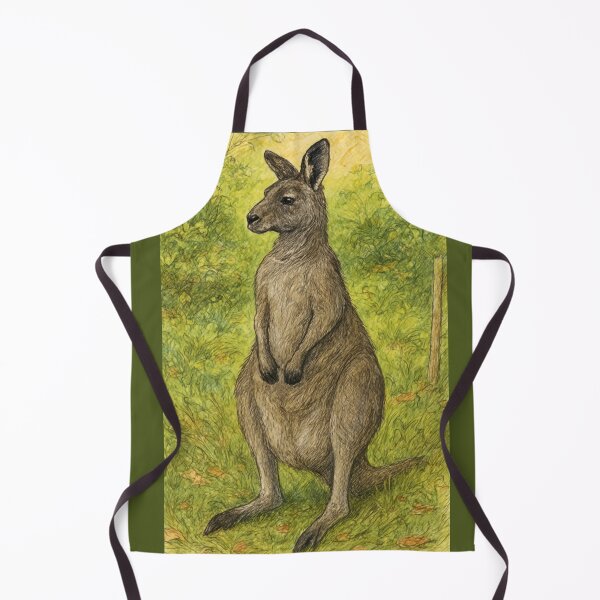 Item preview, Kangaroo in the backyard designed and sold by Juzzy72.