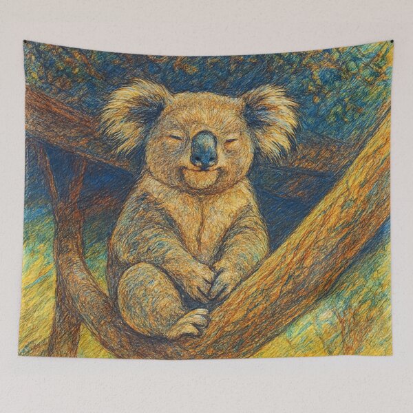 Item preview, Koala Relaxing at the Zoo designed and sold by Juzzy72.