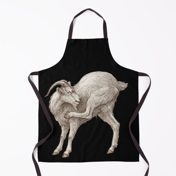 Item preview, Mountain Goat having a scratch  designed and sold by Juzzy72.
