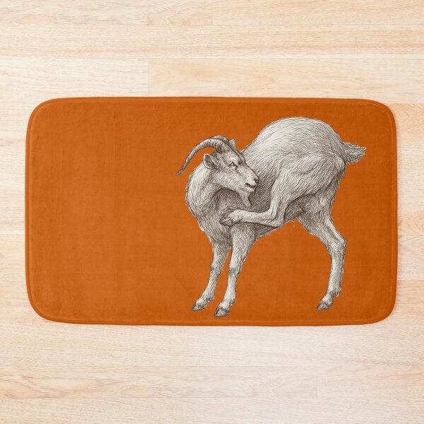 Item preview, Mountain Goat having a scratch  designed and sold by Juzzy72.