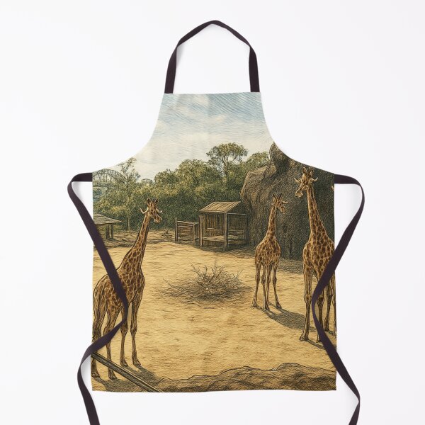 Item preview, Giraffes at Zoo designed and sold by Juzzy72.