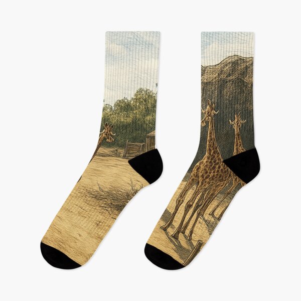 Item preview, Giraffes at Zoo designed and sold by Juzzy72.