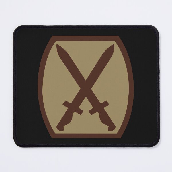 Item preview, Army - SSI - 10th Infantry Division - Subdued Desert X 300 designed and sold by Military Insignia Products.