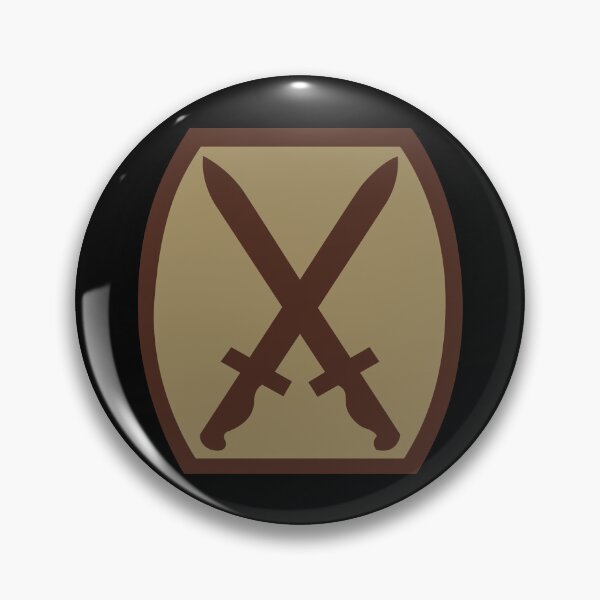 Item preview, Army - SSI - 10th Infantry Division - Subdued Desert X 300 designed and sold by Military Insignia Products.