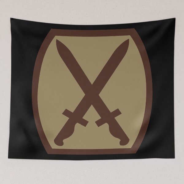Item preview, Army - SSI - 10th Infantry Division - Subdued Desert X 300 designed and sold by Military Insignia Products.