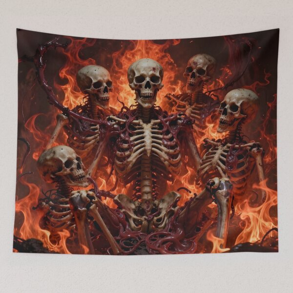 Item preview, Skeletons in the Fire designed and sold by DarkJuliettes.