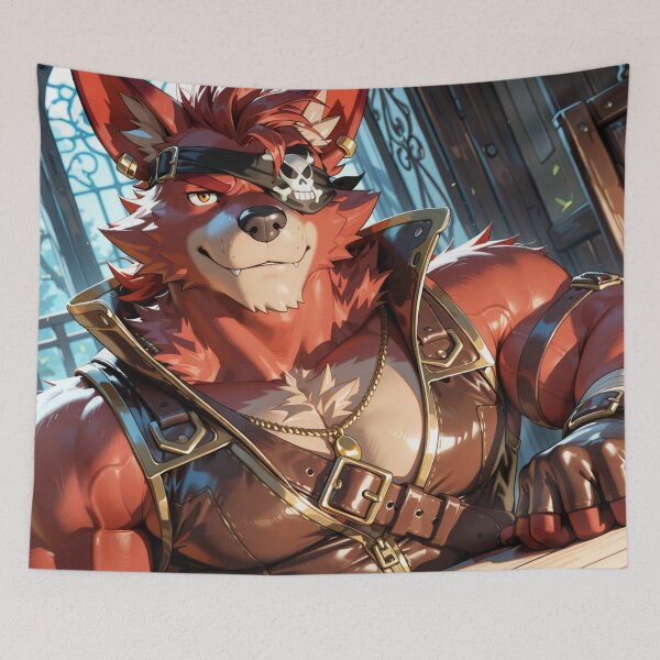 Item preview, Bara pirate fox designed and sold by higer creations.