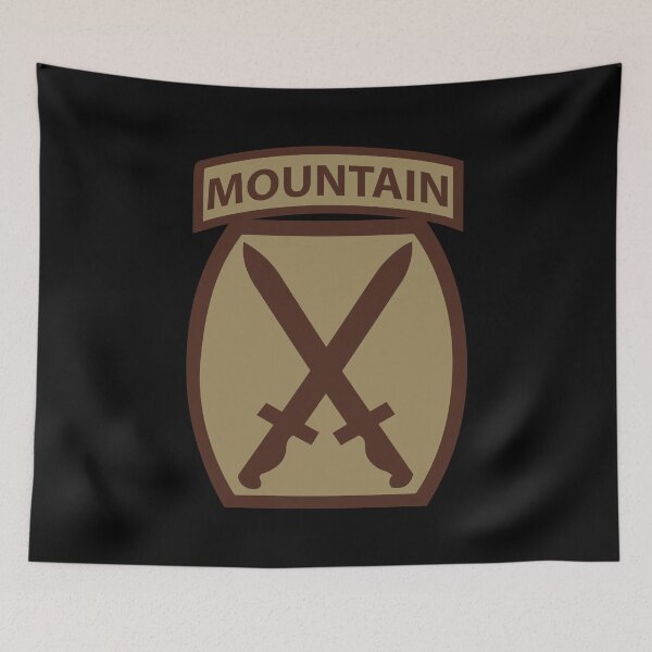 Item preview, Army - SSI - 10th Mountain Division - Subdued Desert X 300 designed and sold by Military Insignia Products.