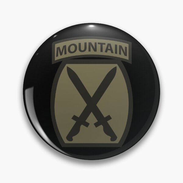 Item preview, Army - SSI - 10th Mountain Division - Subdued X 300 designed and sold by Military Insignia Products.