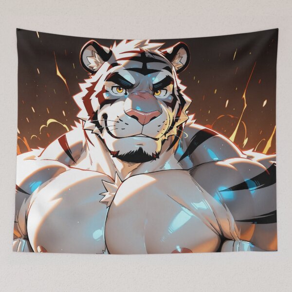 Item preview, bara tiger portrait designed and sold by higer creations.